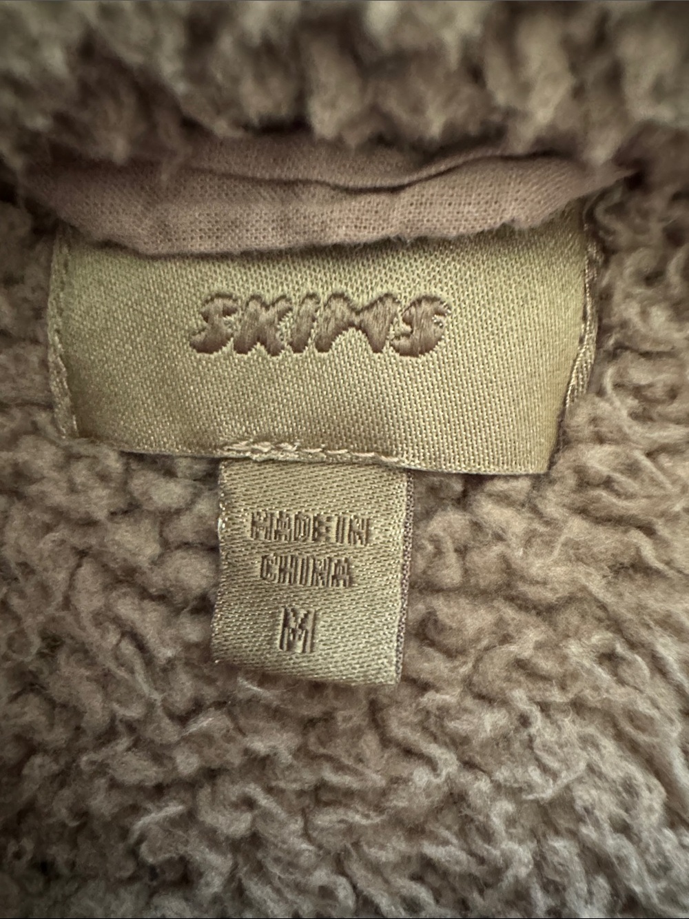 Skims Teddy crop zip up sweatshirt - Picture 2 of 4